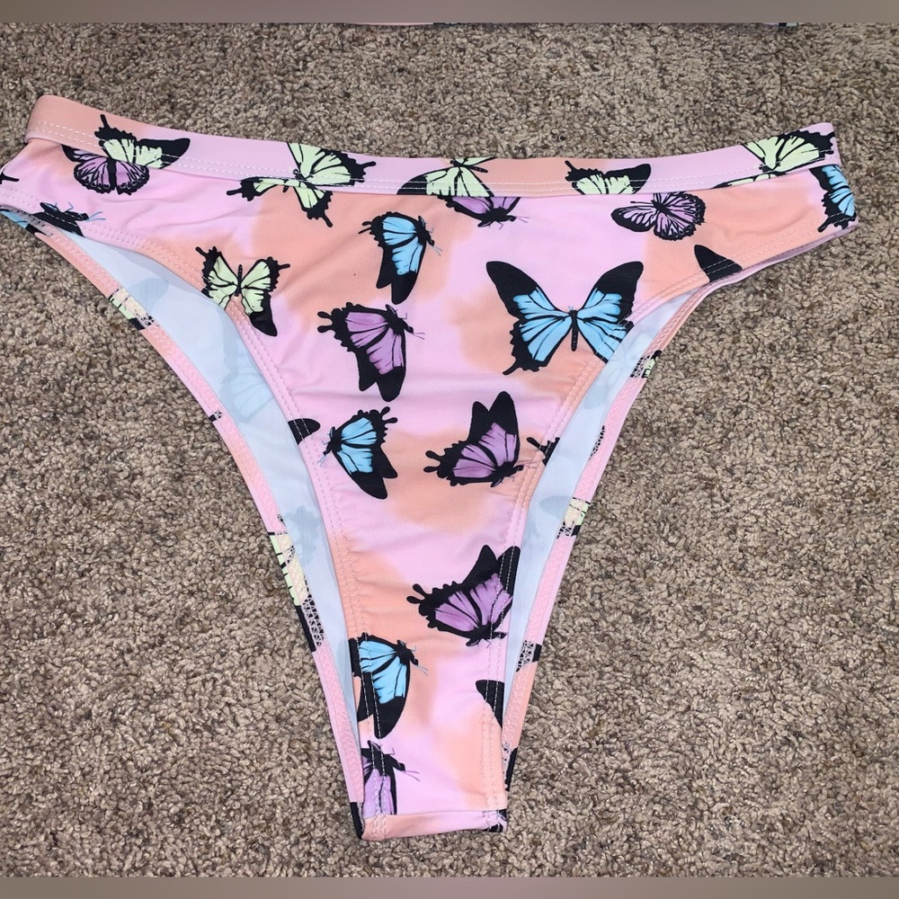 Pink Butterfly Bikini - Picture 4 of 6